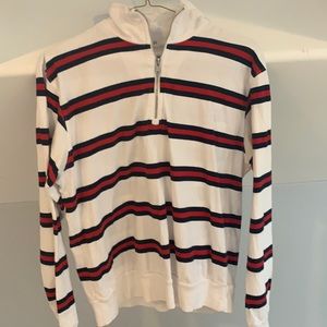 Quarter Zip Brandy Melville Rugby Sweatshirt